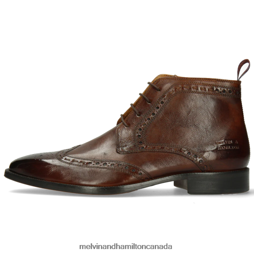 Men Melvin & Hamilton Brown Jeff 7 Ankle Boots P4V68P116