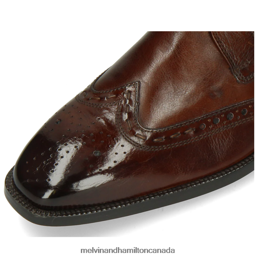 Men Melvin & Hamilton Brown Jeff 7 Ankle Boots P4V68P116