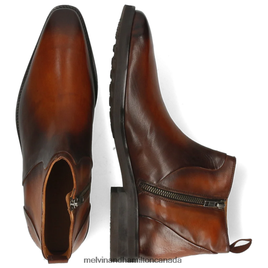 Men Melvin & Hamilton Brown Lance 51 Ankle Boots P4V68P146