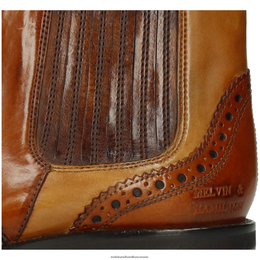 Men Melvin & Hamilton Brown Lance 56 Ankle Boots P4V68P145