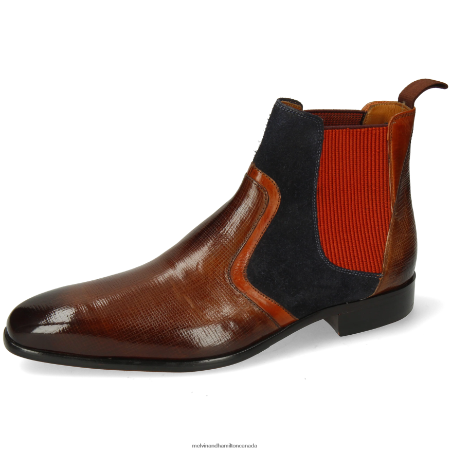 Men Melvin & Hamilton Brown Lewis 26 Ankle Boots P4V68P115