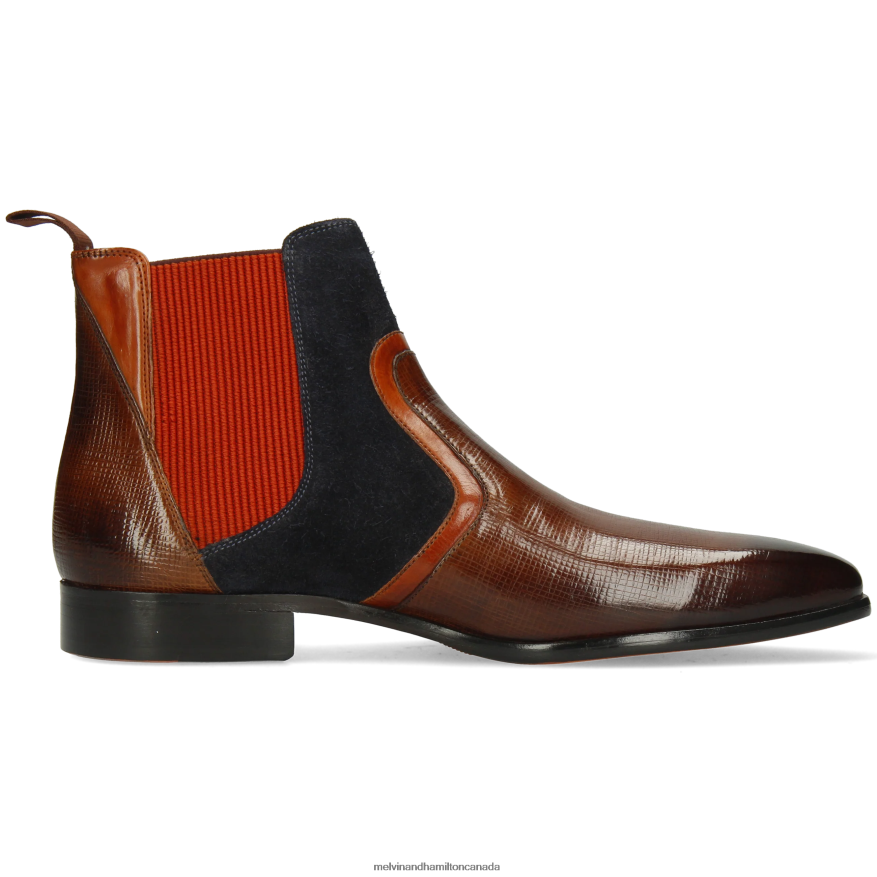 Men Melvin & Hamilton Brown Lewis 26 Ankle Boots P4V68P115