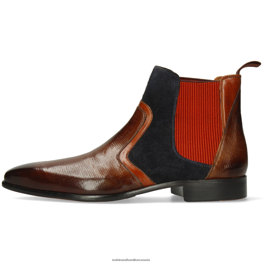 Men Melvin & Hamilton Brown Lewis 26 Ankle Boots P4V68P115