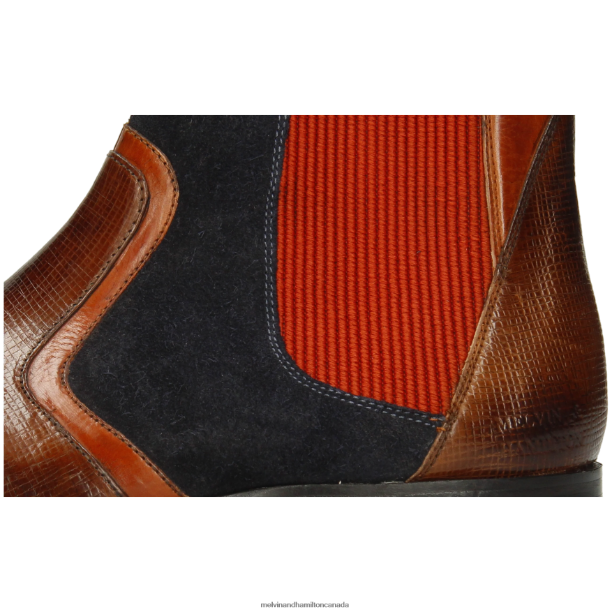 Men Melvin & Hamilton Brown Lewis 26 Ankle Boots P4V68P115