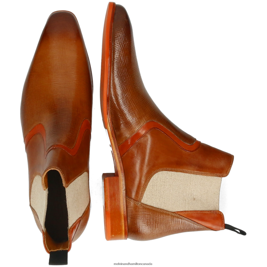 Men Melvin & Hamilton Brown Lewis 26 Ankle Boots P4V68P2