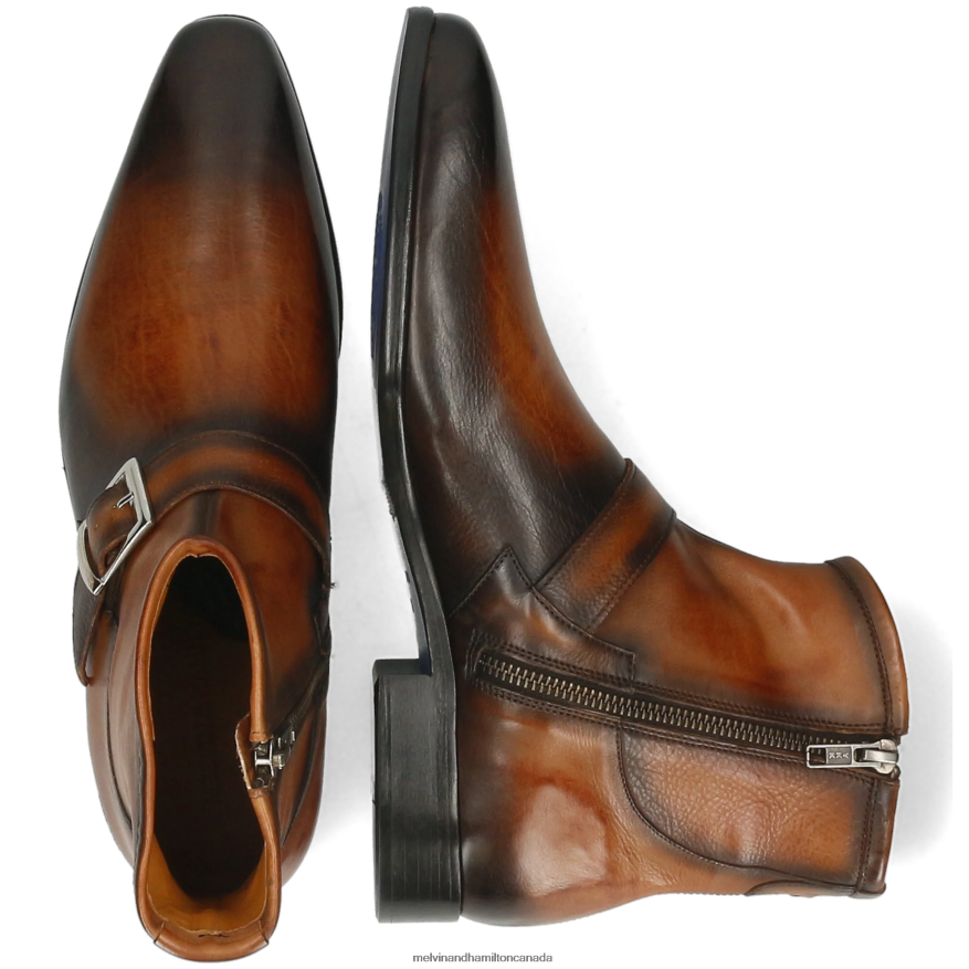 Men Melvin & Hamilton Brown Lewis 50 Ankle Boots P4V68P149