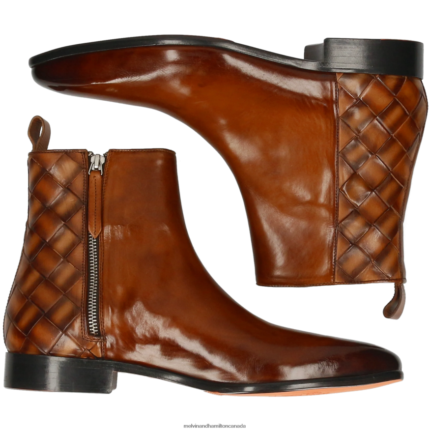 Men Melvin & Hamilton Brown Lewis 55 Ankle Boots P4V68P49
