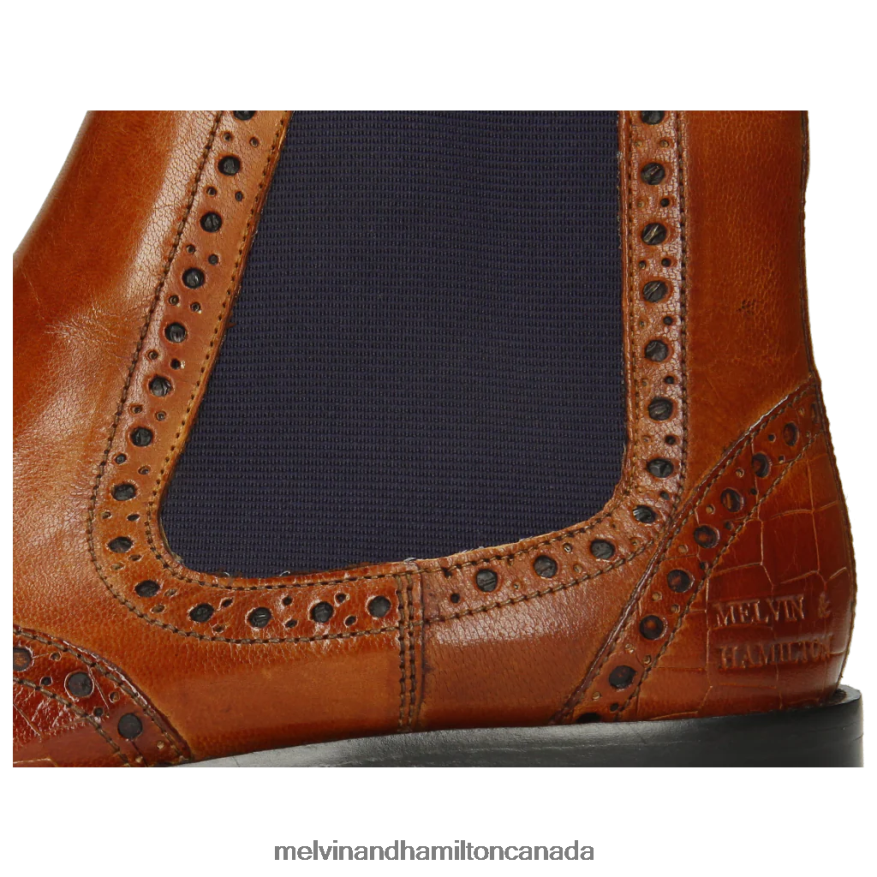 Men Melvin & Hamilton Brown Martin 5 Ankle Boots P4V68P119