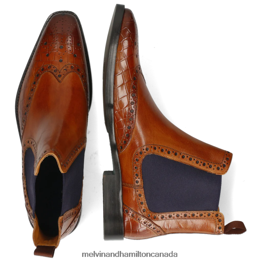 Men Melvin & Hamilton Brown Martin 5 Ankle Boots P4V68P119