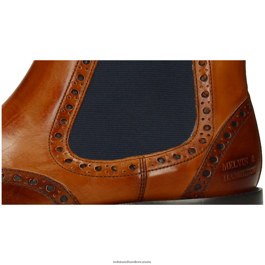 Men Melvin & Hamilton Brown Martin 5 Ankle Boots P4V68P120