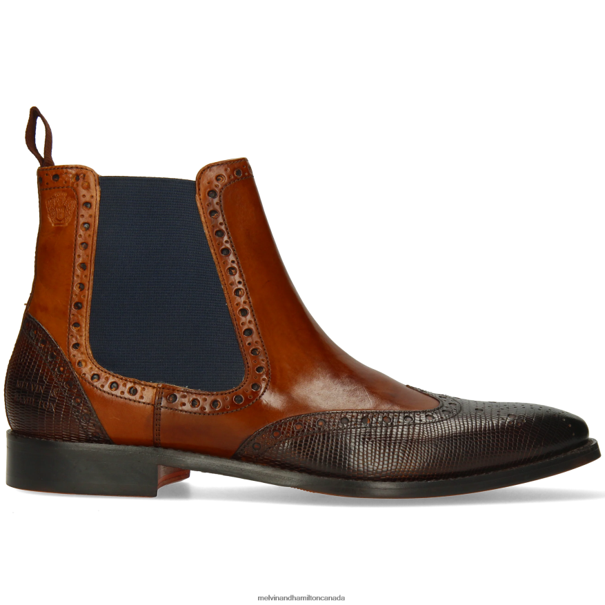 Men Melvin & Hamilton Brown Martin 5 Ankle Boots P4V68P17