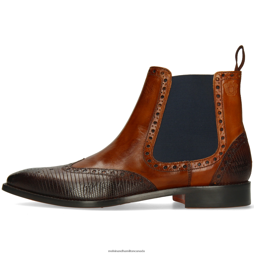 Men Melvin & Hamilton Brown Martin 5 Ankle Boots P4V68P17