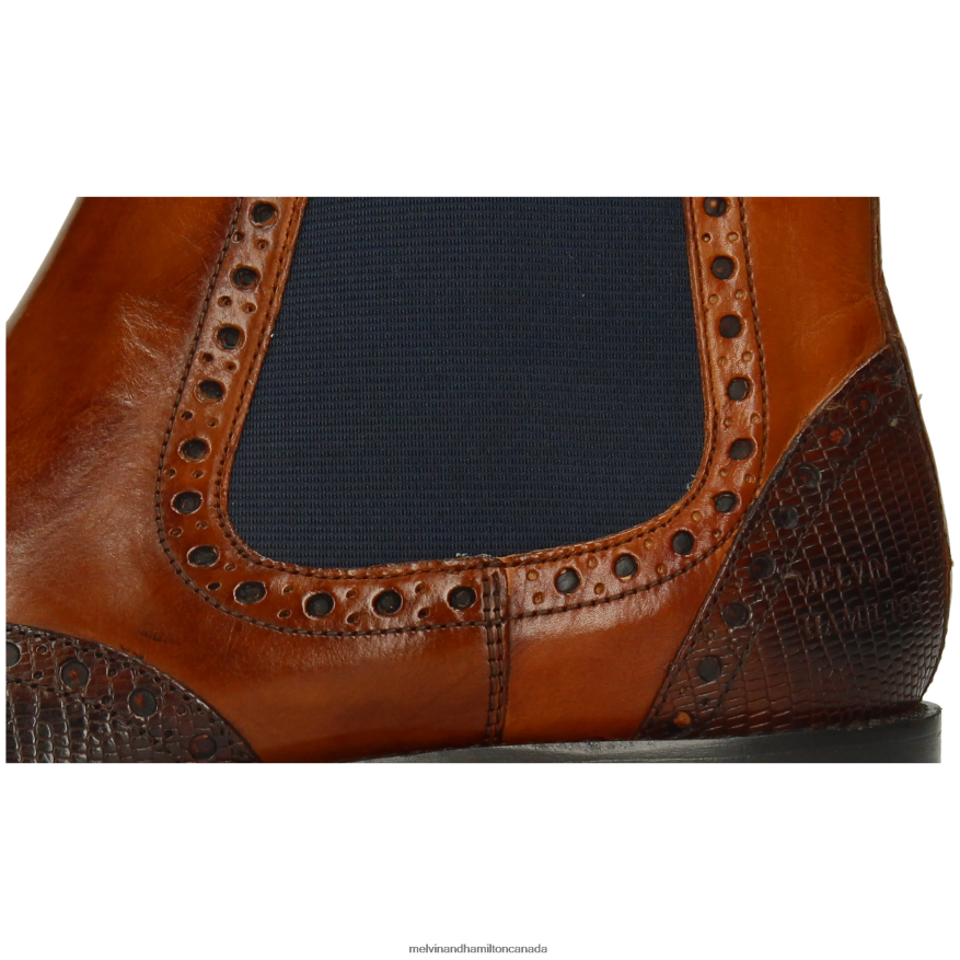 Men Melvin & Hamilton Brown Martin 5 Ankle Boots P4V68P17