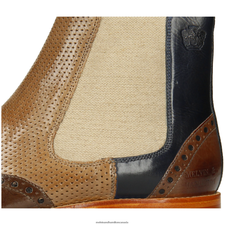 Men Melvin & Hamilton Brown Martin 5 Ankle Boots P4V68P43