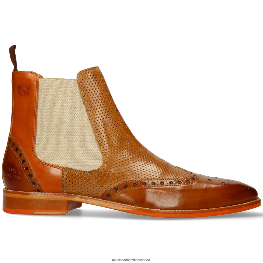 Men Melvin & Hamilton Brown Martin 5 Ankle Boots P4V68P50