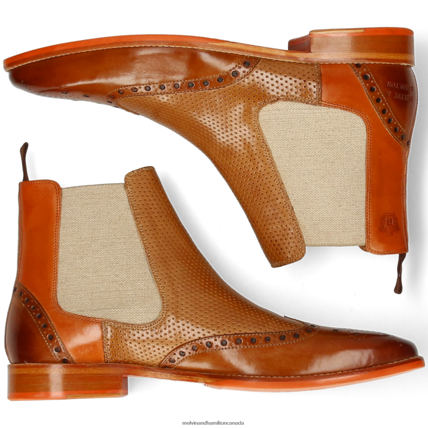 Men Melvin & Hamilton Brown Martin 5 Ankle Boots P4V68P50