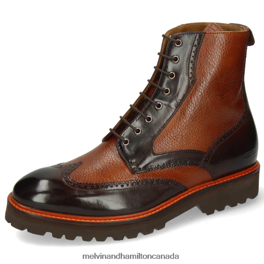 Men Melvin & Hamilton Brown Matthew 43 Ankle Boots P4V68P118