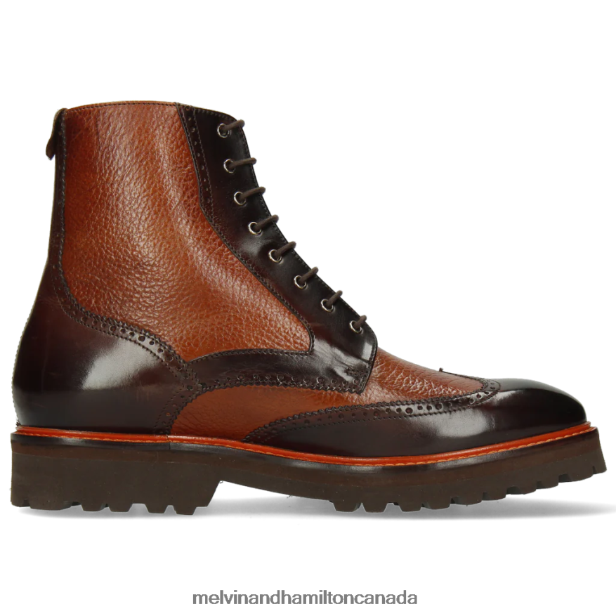 Men Melvin & Hamilton Brown Matthew 43 Ankle Boots P4V68P118