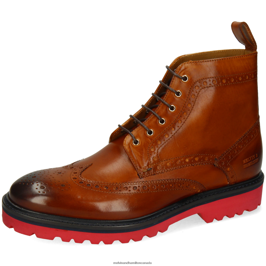 Men Melvin & Hamilton Brown Matthew 7 Ankle Boots P4V68P90