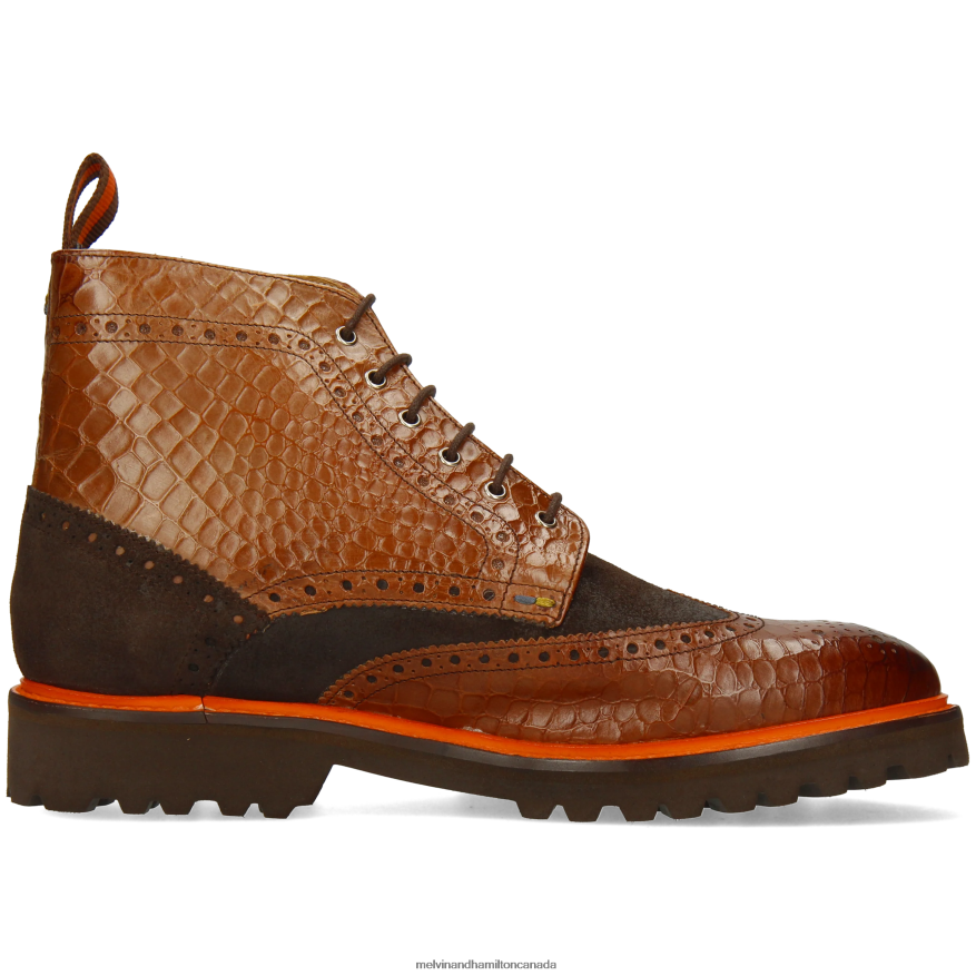 Men Melvin & Hamilton Brown Matthew 7 Ankle Boots P4V68P96