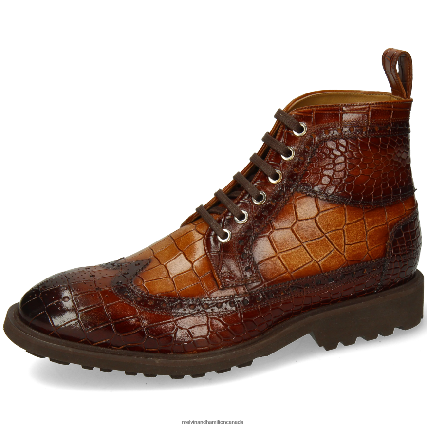 Men Melvin & Hamilton Brown Matthew 9 Ankle Boots P4V68P112