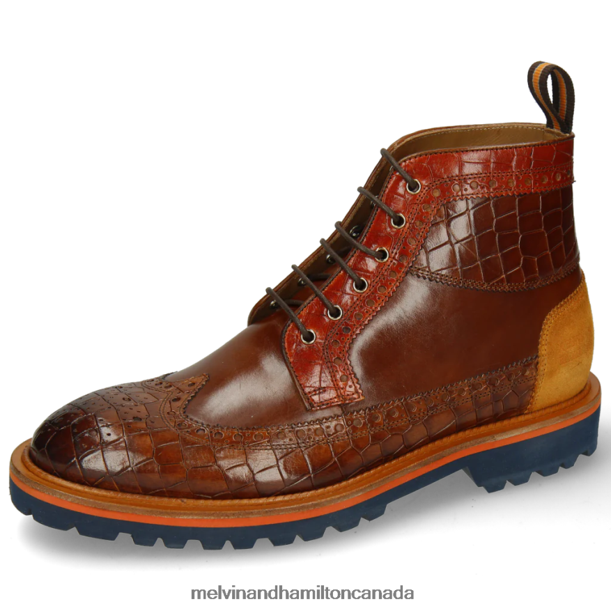 Men Melvin & Hamilton Brown Matthew 9 Ankle Boots P4V68P113