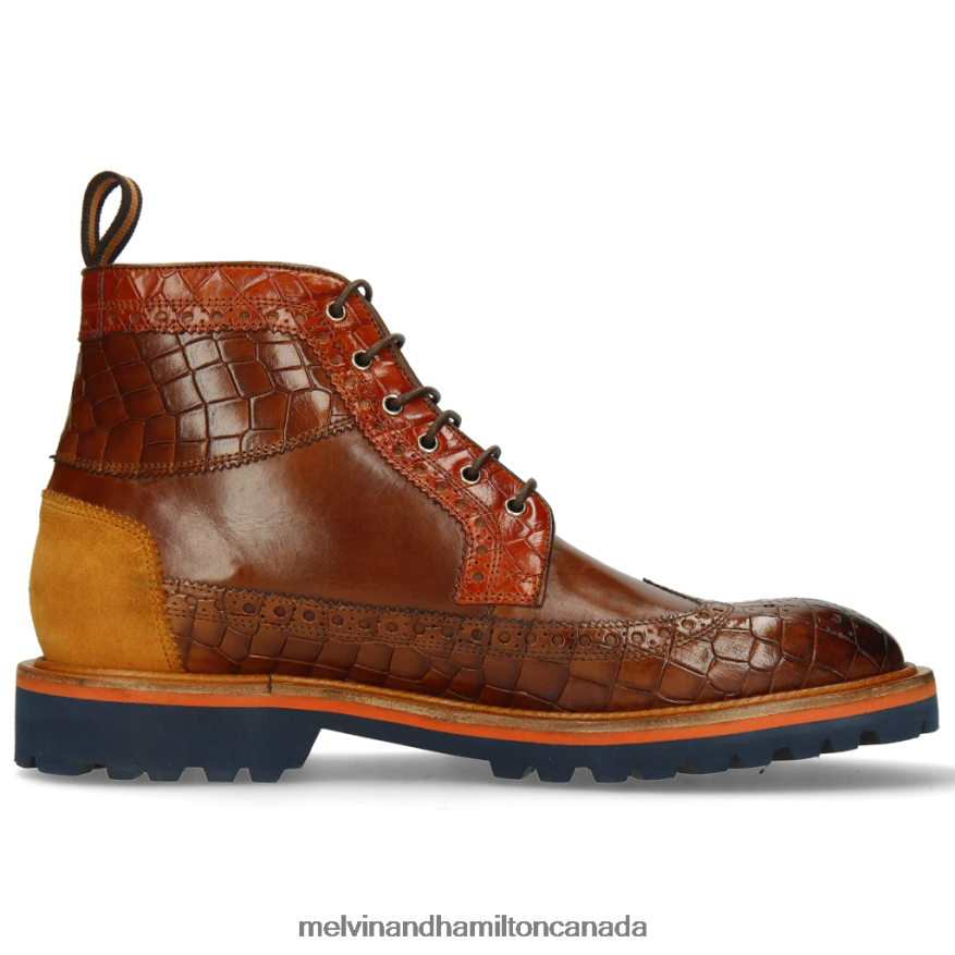 Men Melvin & Hamilton Brown Matthew 9 Ankle Boots P4V68P113