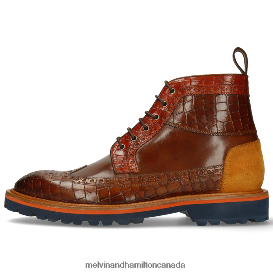 Men Melvin & Hamilton Brown Matthew 9 Ankle Boots P4V68P113