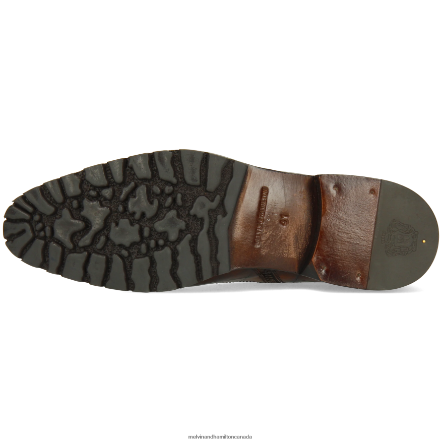 Men Melvin & Hamilton Brown Patrick 22 Ankle Boots P4V68P92