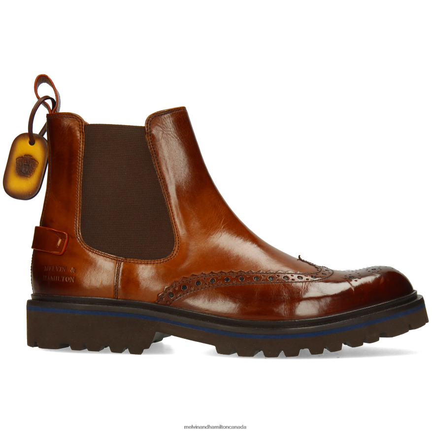 Men Melvin & Hamilton Brown Pierce 26 Ankle Boots P4V68P46