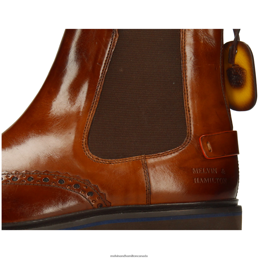 Men Melvin & Hamilton Brown Pierce 26 Ankle Boots P4V68P46