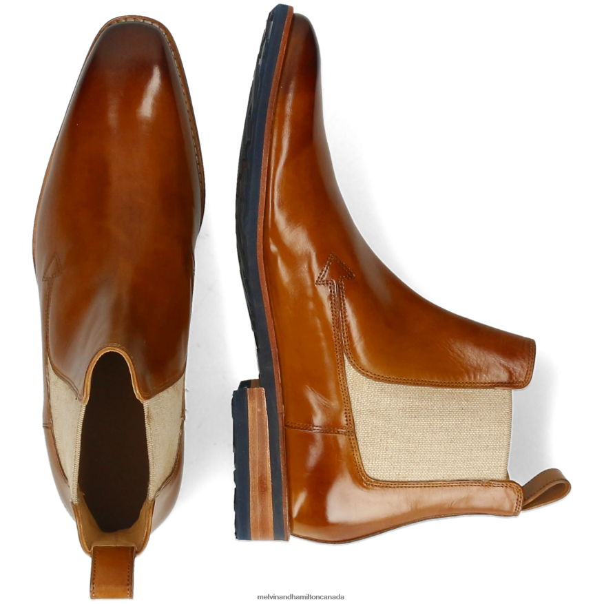 Men Melvin & Hamilton Brown Ryder 12 Ankle Boots P4V68P44