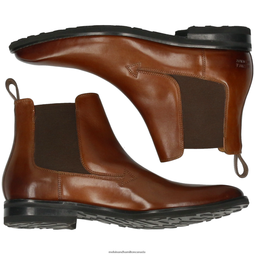 Men Melvin & Hamilton Brown Ryder 12 Ankle Boots P4V68P55