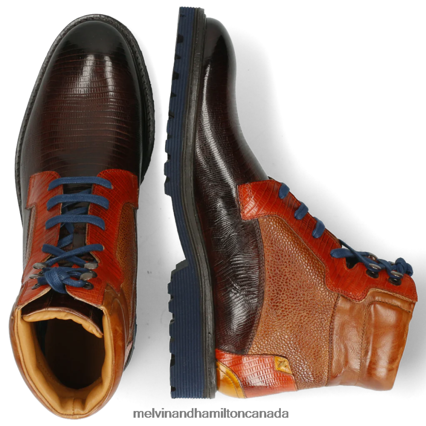 Men Melvin & Hamilton Brown Trevor 25 Ankle Boots P4V68P139