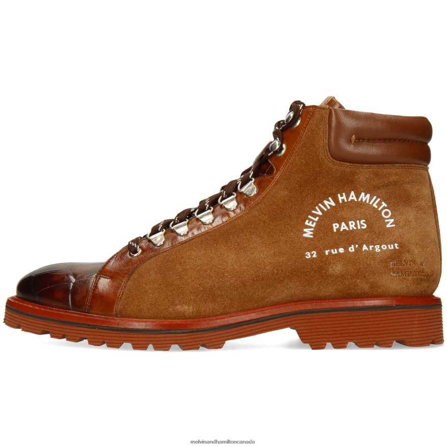 Men Melvin & Hamilton Brown Trevor 33 Ankle Boots P4V68P83