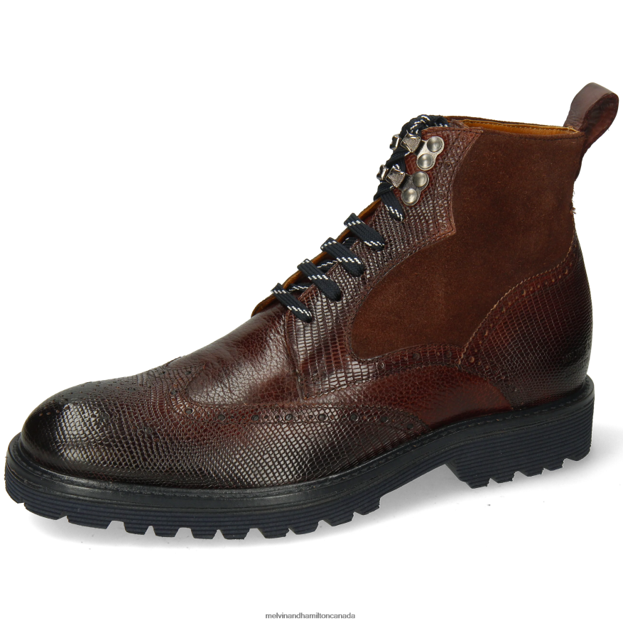 Men Melvin & Hamilton Brown Trevor 34 Ankle Boots P4V68P38