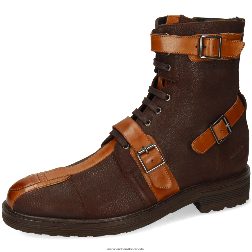 Men Melvin & Hamilton Brown Trevor 48 Ankle Boots P4V68P87