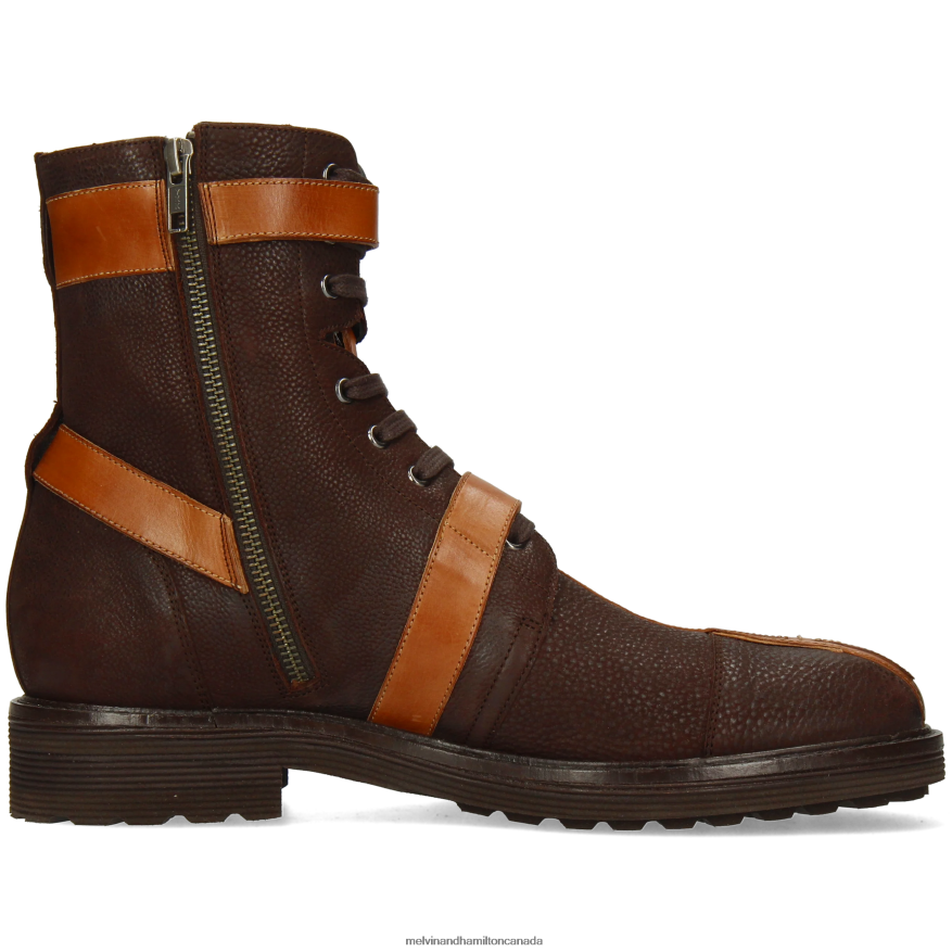 Men Melvin & Hamilton Brown Trevor 48 Ankle Boots P4V68P87