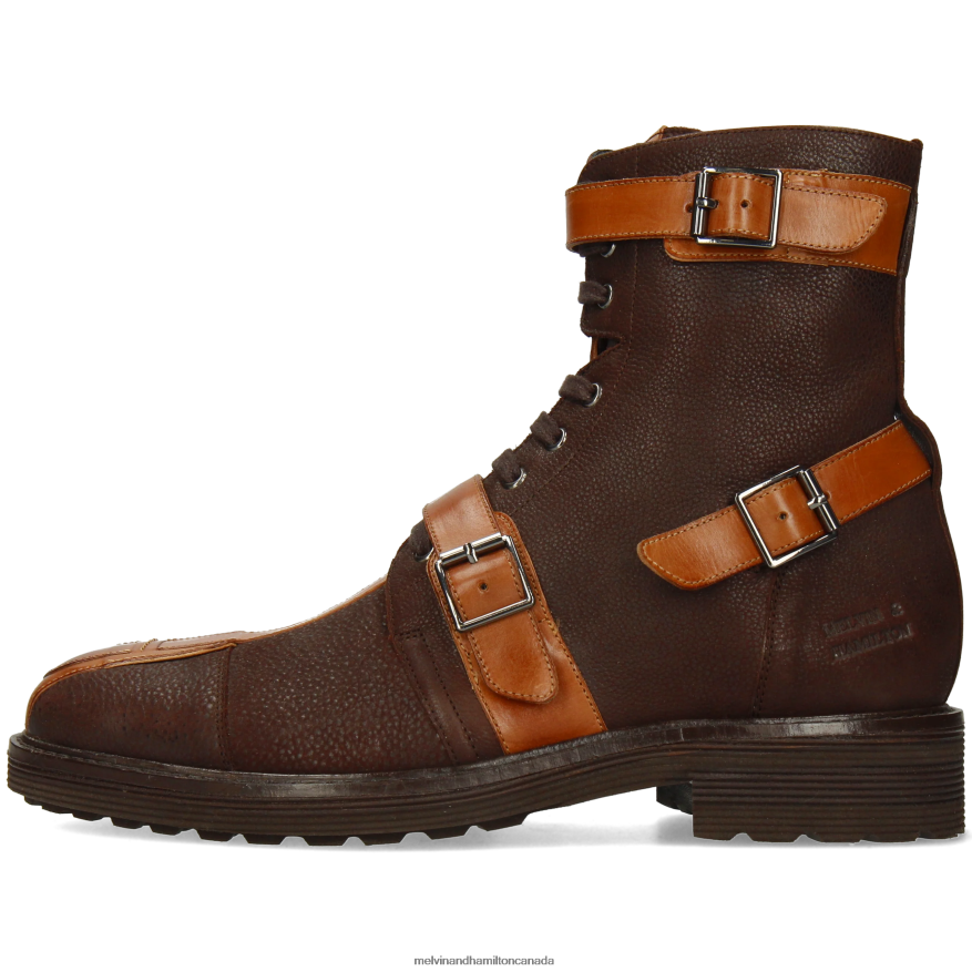 Men Melvin & Hamilton Brown Trevor 48 Ankle Boots P4V68P87