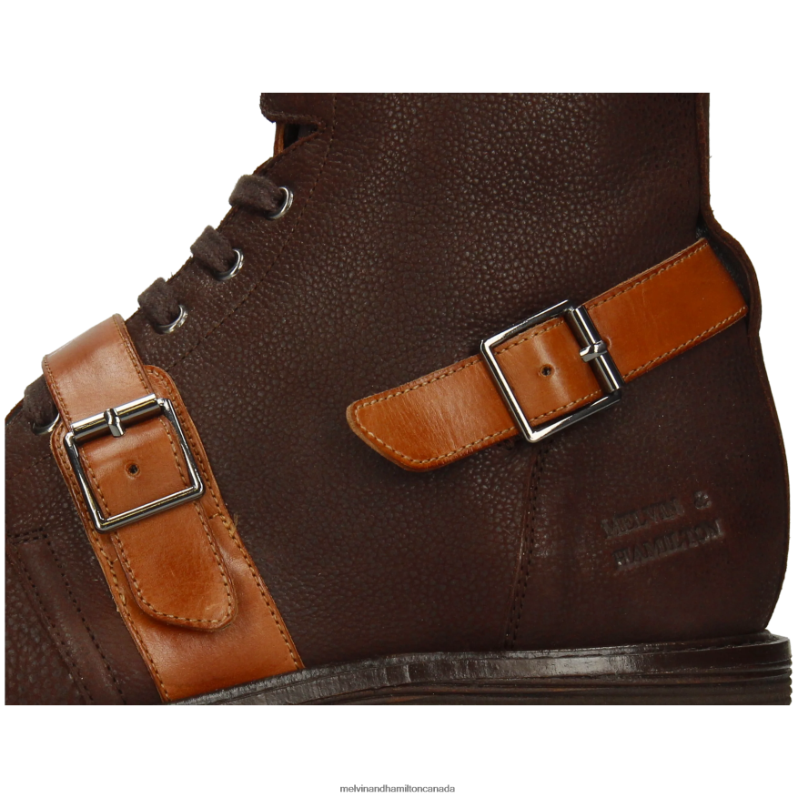 Men Melvin & Hamilton Brown Trevor 48 Ankle Boots P4V68P87