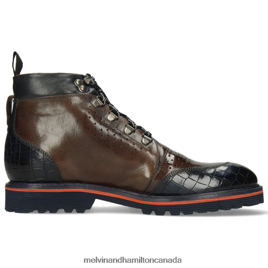 Men Melvin & Hamilton Brown Trevor 5 Ankle Boots P4V68P131