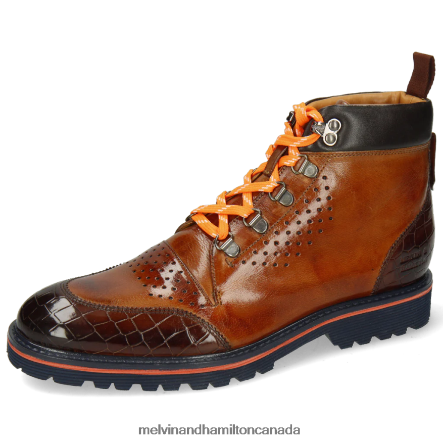 Men Melvin & Hamilton Brown Trevor 5 Ankle Boots P4V68P147