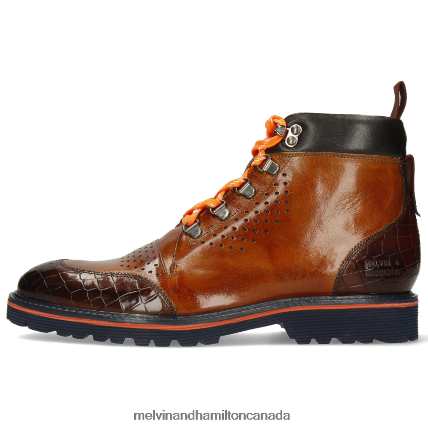 Men Melvin & Hamilton Brown Trevor 5 Ankle Boots P4V68P147