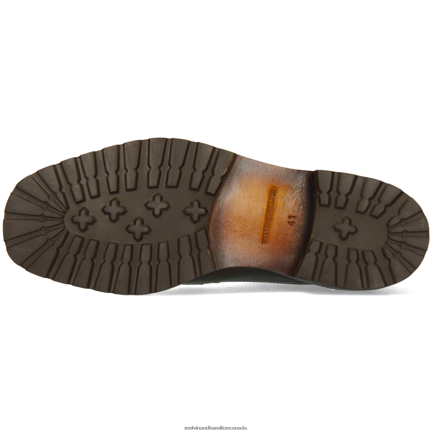 Men Melvin & Hamilton Green Adam 1 Ankle Boots P4V68P61