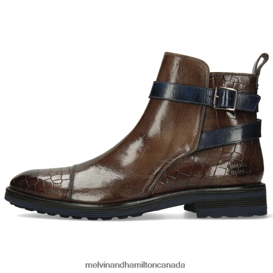 Men Melvin & Hamilton Grey Eddy 9 Ankle Boots P4V68P141