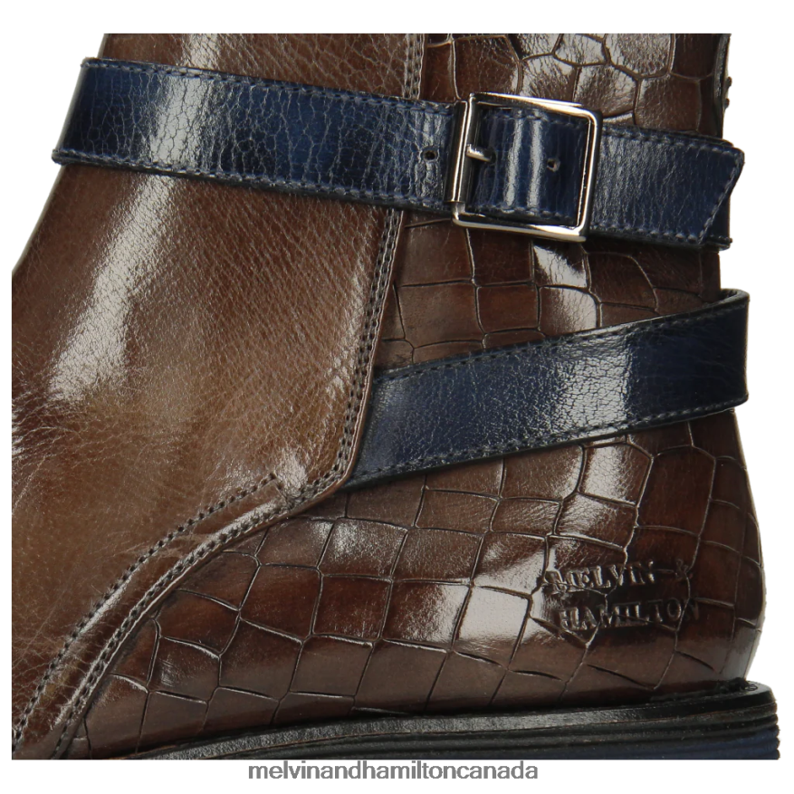 Men Melvin & Hamilton Grey Eddy 9 Ankle Boots P4V68P141