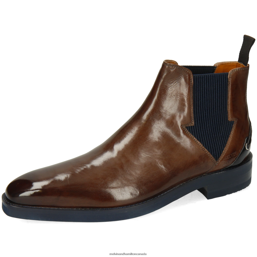 Men Melvin & Hamilton Grey Lance 19 Ankle Boots P4V68P73