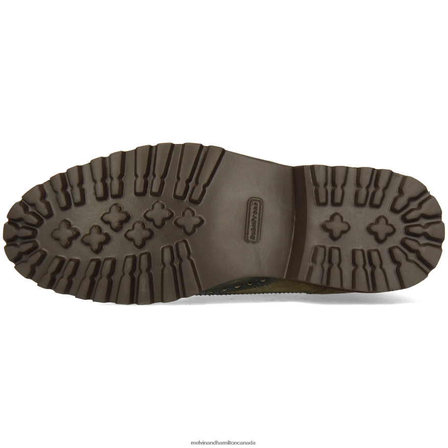 Men Melvin & Hamilton Khaki Matthew 7 Ankle Boots P4V68P75