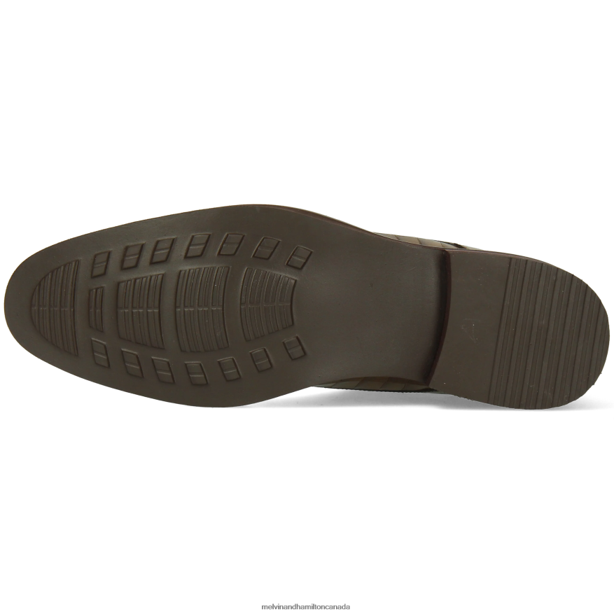 Men Melvin & Hamilton Khaki Parker 3 Ankle Boots P4V68P57