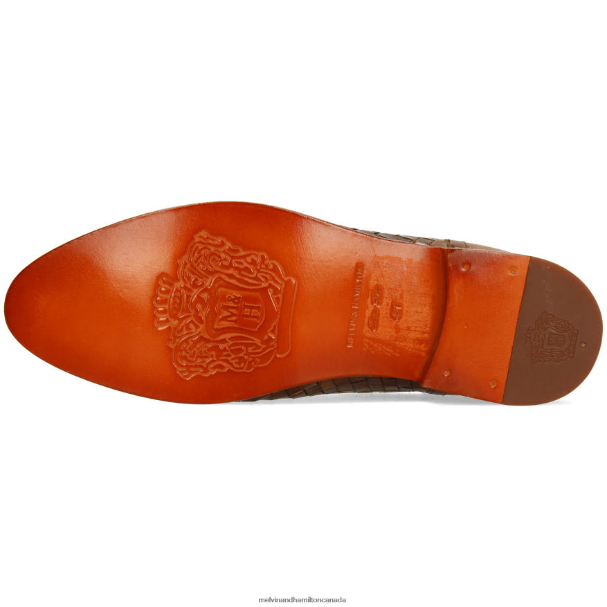 Men Melvin & Hamilton Light Brown Brad 6 Ankle Boots P4V68P14